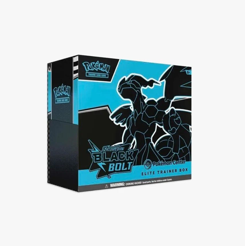 Black Bolt Pokemon Center Elite Trainer Box (Exclusive) - SV: Black Bolt (BLK)