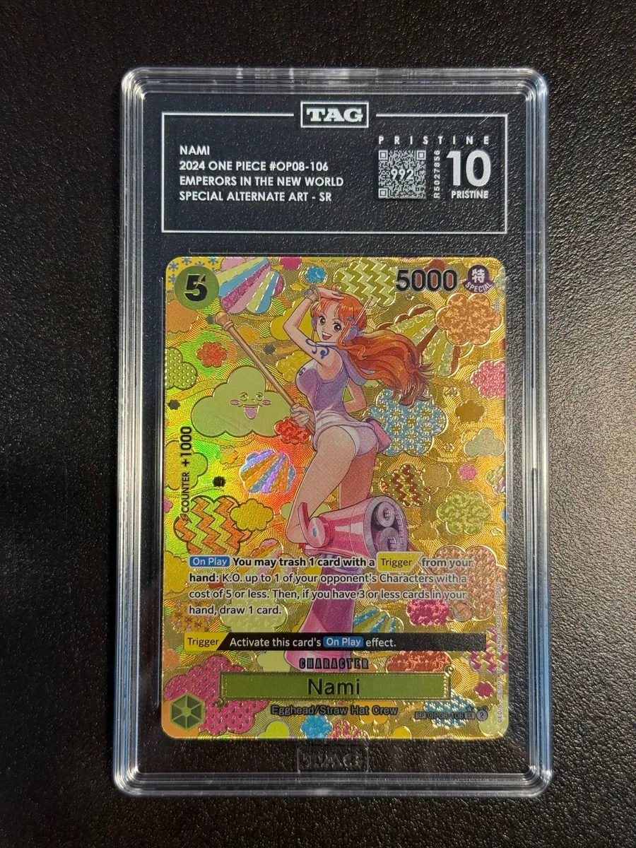 No. 1 ranked TAG 10 Pristine Nami (SP) - Emperors in the New World (OP09)